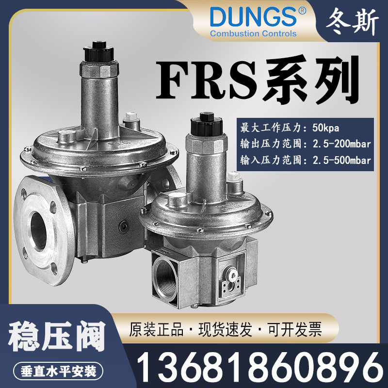 德国DUNGS冬斯FRS5150燃气稳压阀FRS5100天然气调压原装正品稳压