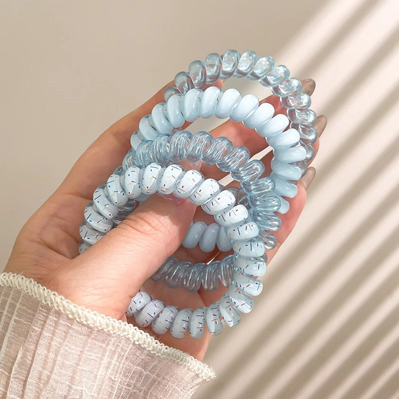 7 puntos de onda azules - 4 piezas