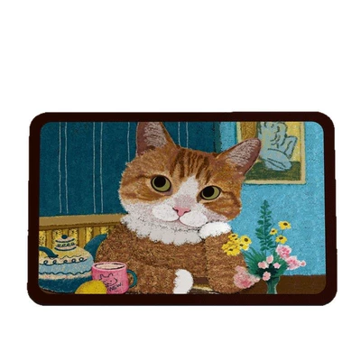 Bathroom Floor Mat Bathroom Door — Avtomobil döşəmə paspasları