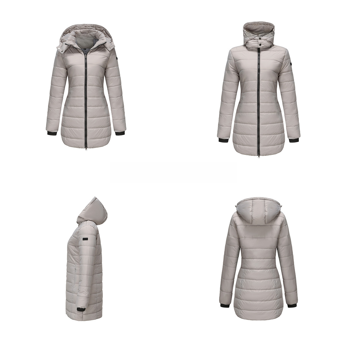 Women's Winter Parka Coat Waterproof Warm Cotton Padded Jacket_voghion.com