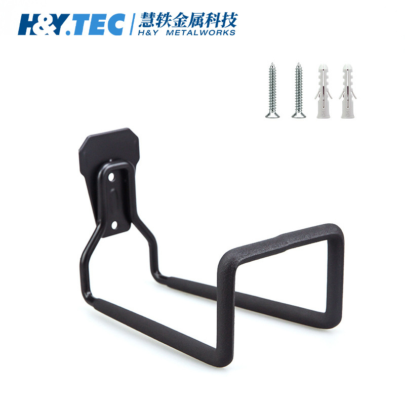 Gancho de tubo de gancho de garaje de tubo de agua pesada de almacenamiento de alambre de almacenamiento de pared
