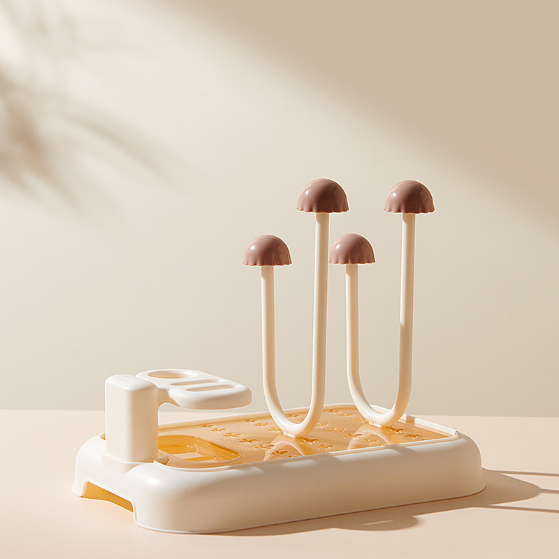 Botella de bebé drenaje rack conveniente estante de secado estante de almacenamiento colgante drenaje taza de agua bebé soporte de rack de secado