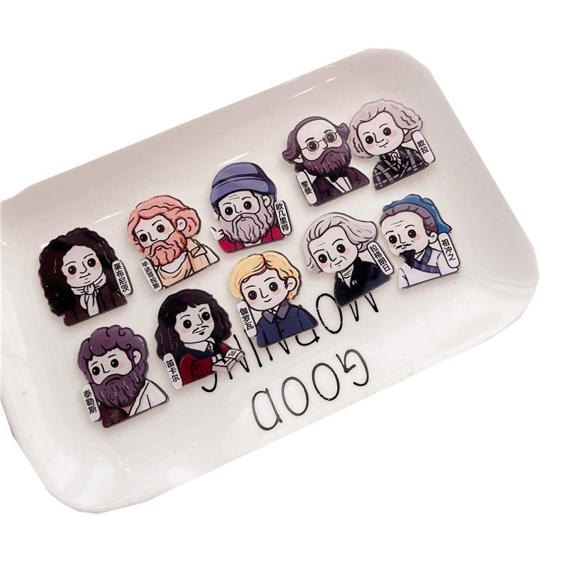 Математический дом великий человек памятные наклейки на холодильник награда математическим экзаменатникам для детей и студентов декоративные магнитные наклейки атмосфера