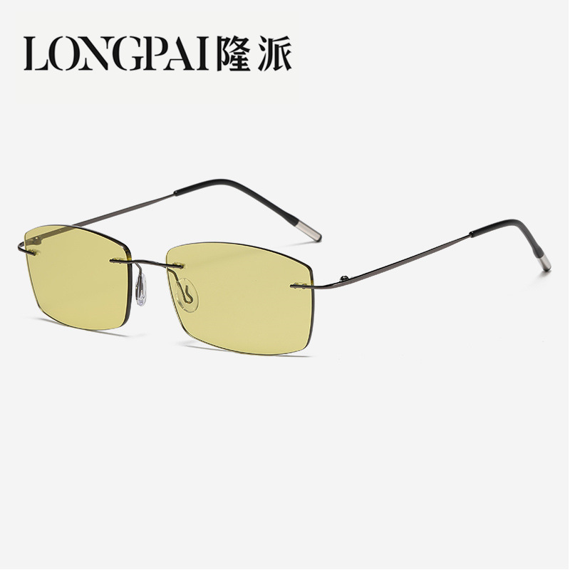 총 프레임 - 노란색에서 회색까지의 청색광 방지