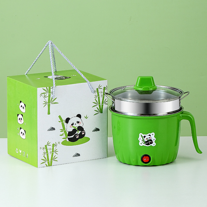 Электрическая плита Panda + нержавеющая сталь + пароварка из нержавеющей стали (подарочная коробка)