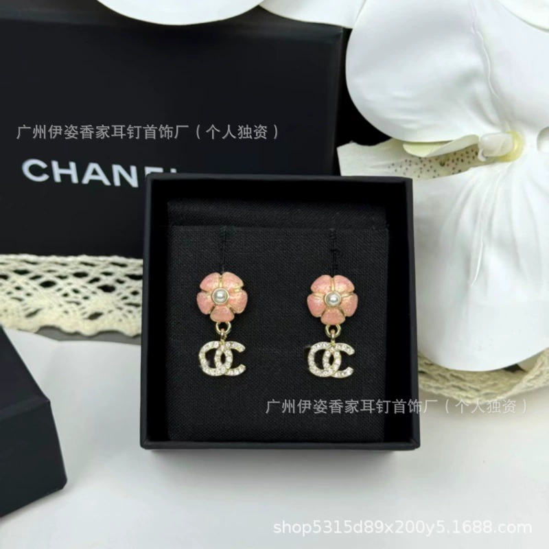 Сережки-перлы с буквами, аксессуар, стиль Chanel, высококачественный стиль, образец серебро 925