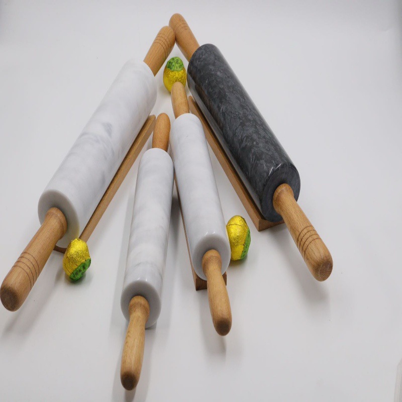 Haosheng mármol Rolling pin tamaño hogar comercial crujiente caminar martillo pastel hornear herramienta traje nuevo recomendar