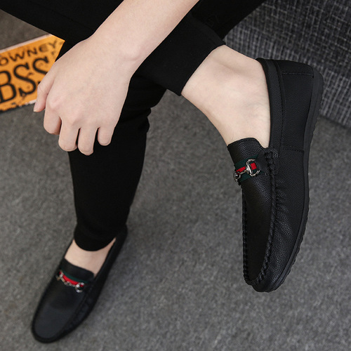 European men's shoes, beanie shoes, men's  shoes, men's slip-on men's shoes, men's casual leather shoes, foreign trade loafers