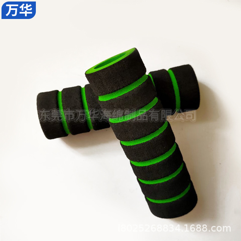 厂家供应批发橡塑管健身器材手把套 eva泡棉彩色手把套NBR手柄套