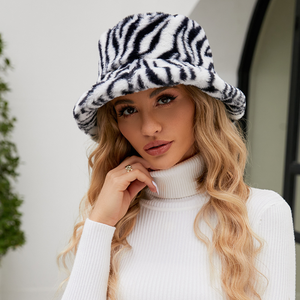 P0226 fábrica directa transfronteriza felpa pescador sombrero de estilo coreano de las mujeres del todo-fósforo cubo sombrero europeo y americano engrosada caliente