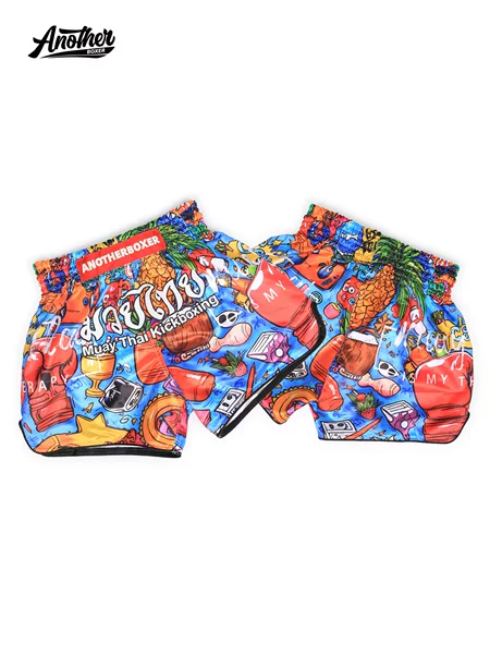 ANOTHERBOXER Muay Thai Shorts for Children, Sanda Fighting, Mixed Martial Arts, Daily Training Boxing Pants
