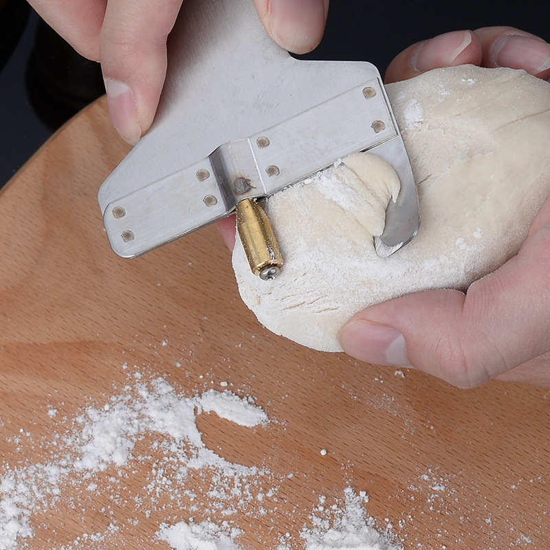 Acero inoxidable cortador de corte rápido cortador de pasta cortador de corte de corte de cocina