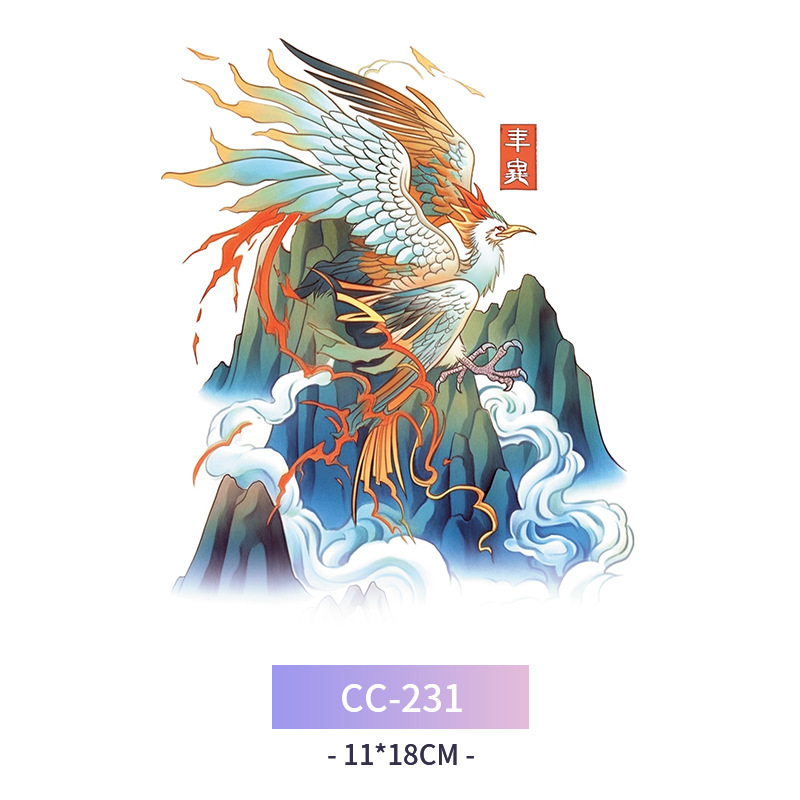 Transfronterizo en stock al por mayor de halloween colorido mariposa tatuaje pegatinas simulación sangrienta cicatriz pegatinas divertidas pegatinas impermeables