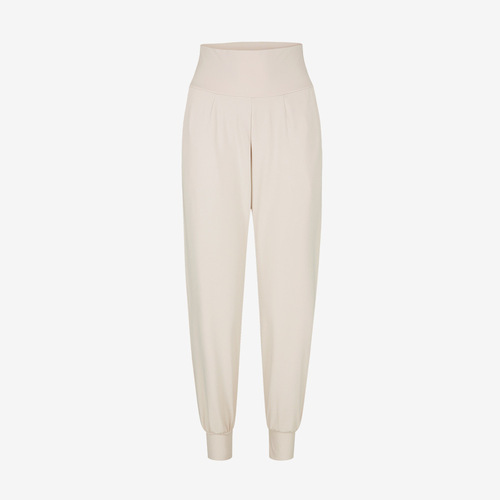 Cross-border new style fitness sports trousers women's drawstring straight-leg casual yoga pants fashionable high-waisted outdoor quick-drying pants