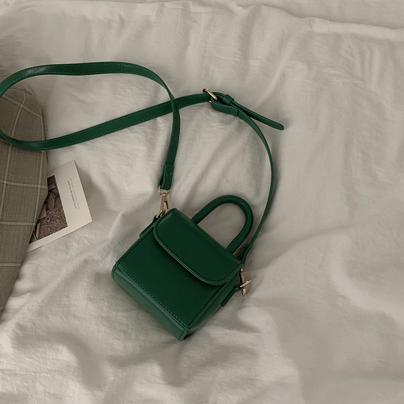 Mini piccola borsa da donna 2024 nuova moda alla moda retrò piccola borsa quadrata portatile borsa per rossetto nicchia borsa a tracolla tuttofare_voghion.com