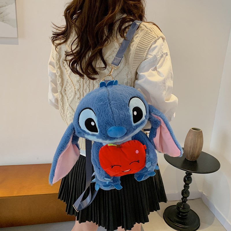 Pequeña venta al por mayor Stitzi felpa dibujos animados mochila niña linda ins bandolera regalo para padres e hijos image 42