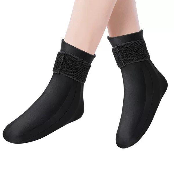 Cross-border solid soft gel ice socks for ankle protection, dual-use for cold and hot compress, elastic gel support