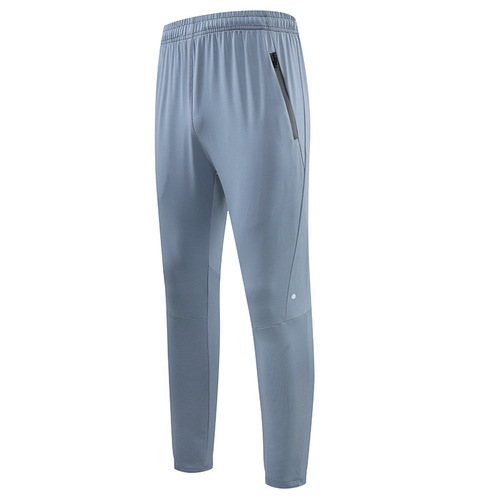 New casual sports trousers for men, loose straight high elastic outdoor running basketball fitness pants quick-drying school uniform pants