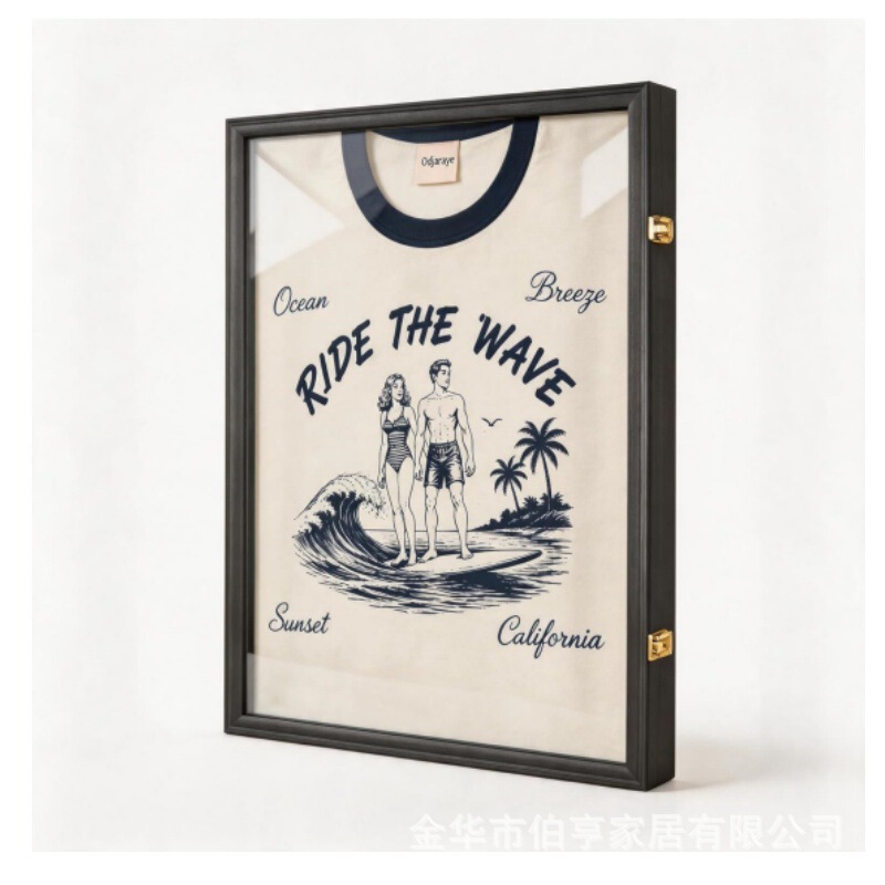 Cross-Border Best-Selling Amazon Jersey Display Frame Children's T-Shirt Commemorative Collection Basketball Football Sports Collection Frame