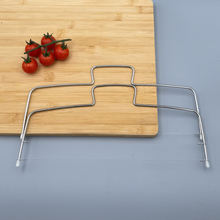 In-Stock Single and Double Wave Line Slicer 304 Stainless Steel Bread Toast Divider Cake Layer Cutter