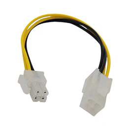 主板CPU供电线 机箱四针电源线 4pin加长线 电脑主板P4电源延长线