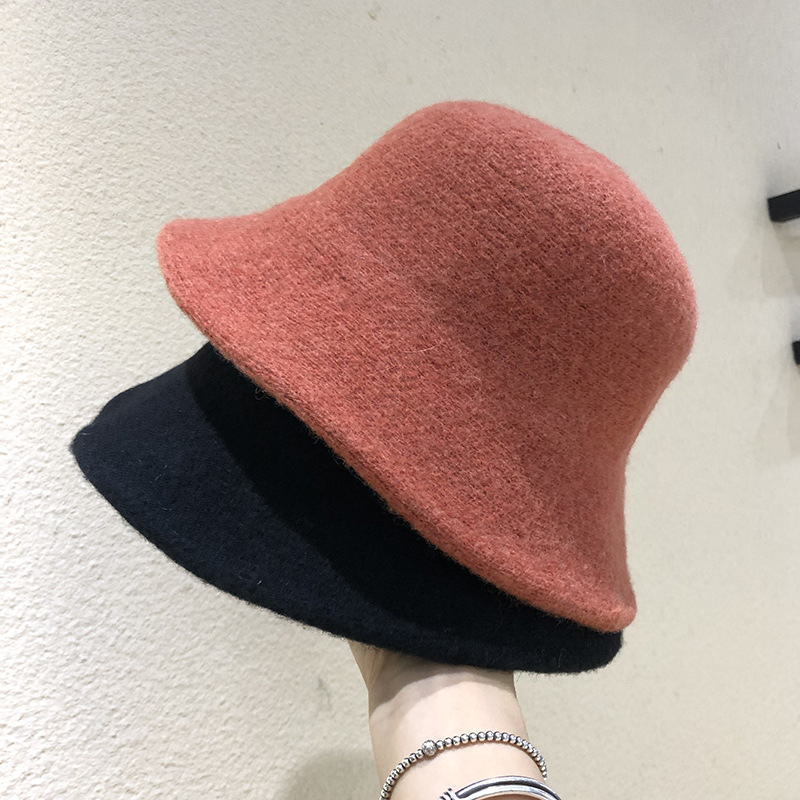 Cappello a secchiello in lana donna berretto pescatore inverno_voghion.com