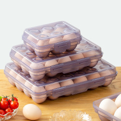 屋外キャンプ携帯卵収納ケース食品保存ケース冷蔵庫分格アヒル卵ケース冷蔵収納整理ケース