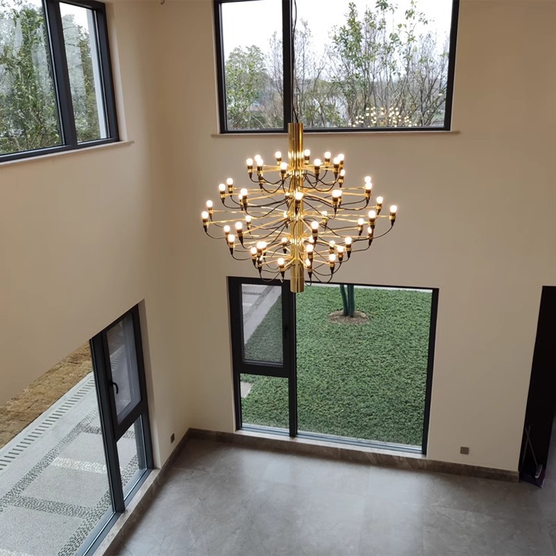 Italia 2097 frutas de verano estilo francés sala de estar comedor lámpara de diseño villa escalera vacía lámpara
