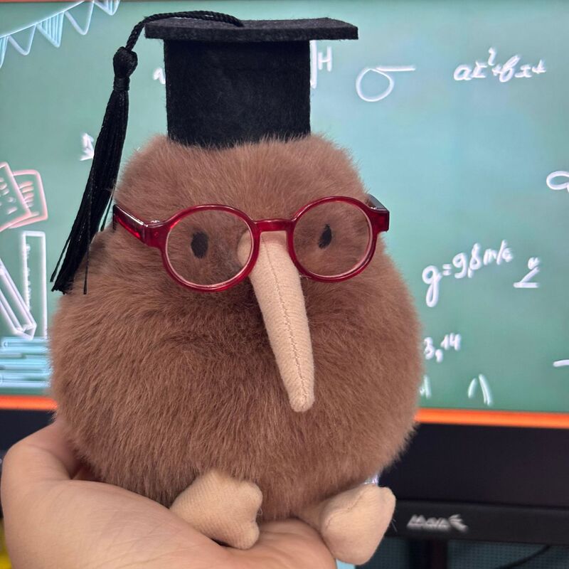 小紅の本の同モデルの飛鳥シリーズkiwi何維鳥の巣のぬいぐるみの置物のペンダントのかわいい卒業の小鳥|undefined