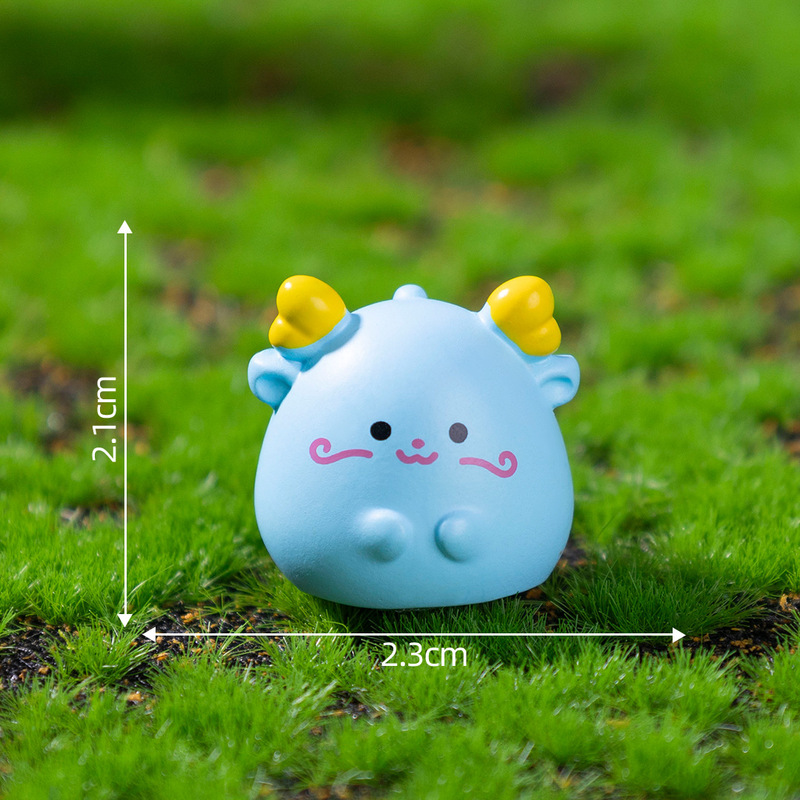 マイクロ風景クリエイティブかわいい干支かわいい diy 装飾ブラインドバッグアクセサリー車のデスクトップ装飾品|undefined