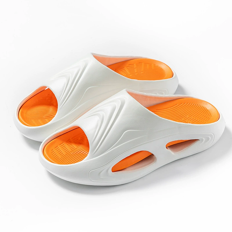 Красные холодные тапочки женская летняя мода кокосовая обувь для ванной комнаты купание нескользящие спортивные мужские тапочки