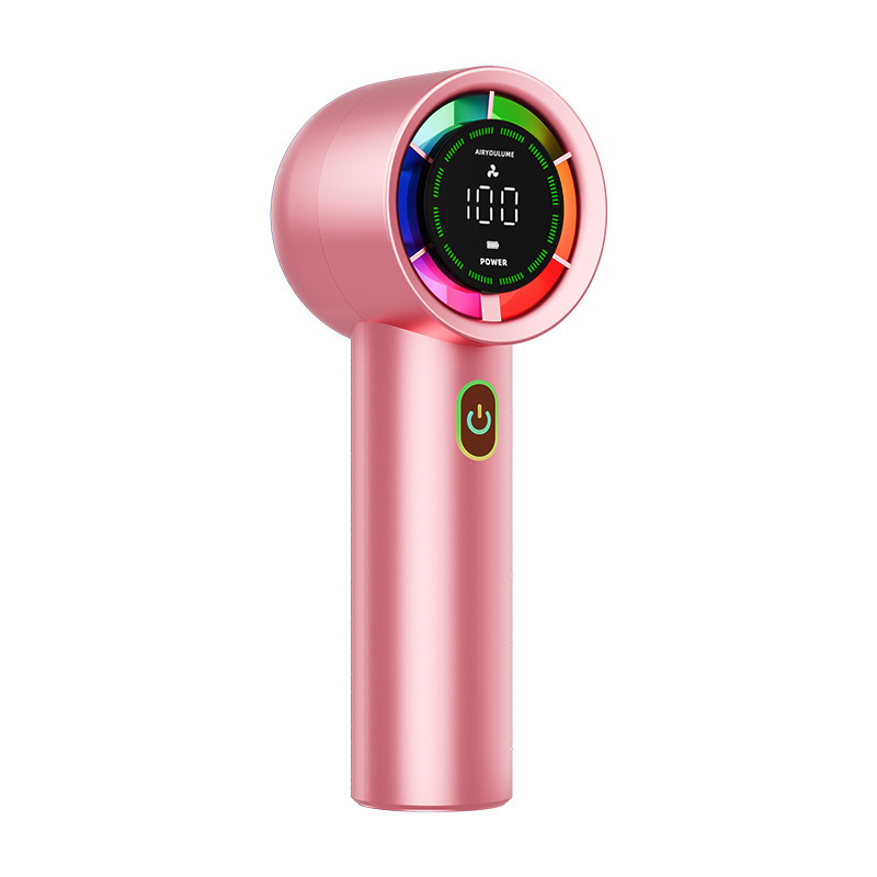 2025 新しい高速ハンドヘルドファン USB 充電式ブラシレスミニポータブル 100 スピード小型ファンクロスボーダー|undefined
