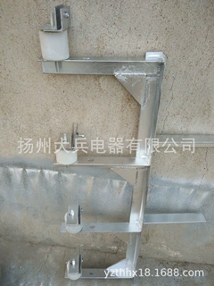 槽钢滑触线固定装置，角钢滑线固定装置WX-02,扁钢滑线绝缘子