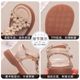 2025 New Summer New Girls' Sandals Summer Soft Soles Medium and Large Children's Princess Baby Girls' Shoes Children's Shoes