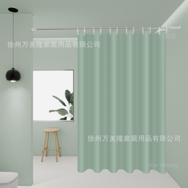 バスカーテン現物カラー3d PEVA防水防かび厚手浴室トイレ入浴遮断カーテンクロスボーダー|undefined