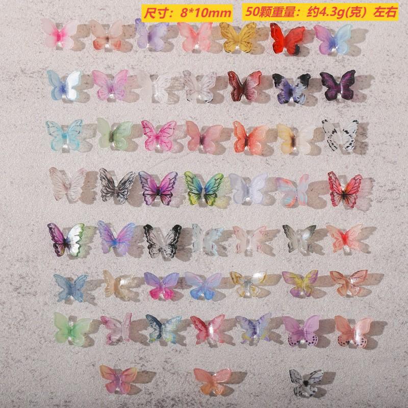 Wholesale 55 Types of Cross-Border Acrylic Butterfly Nail Art Resin Nail Pieces Amazon 3D Bow Nail Rhinestones Wholesale 55 Types of Cross-Border Acrylic Butterfly Nail Art Resin Nail Pieces Amazon 3D Bow Nail Rhinestones