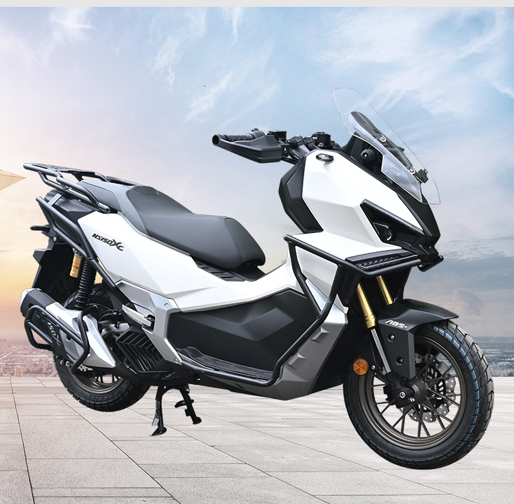 Suitable for the modification of the front and rear exhaust pipe bumpers, rear rack, and windshield of the Sundiro Honda NS150XC