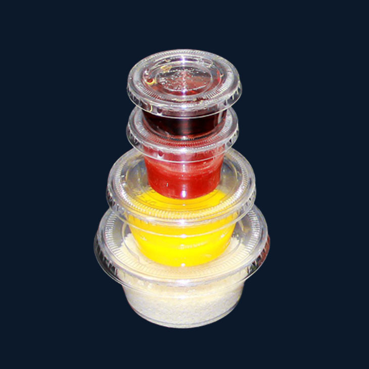 工厂供货酱料杯、蘸料杯【4OZ，120ml，PET一次性塑料杯】