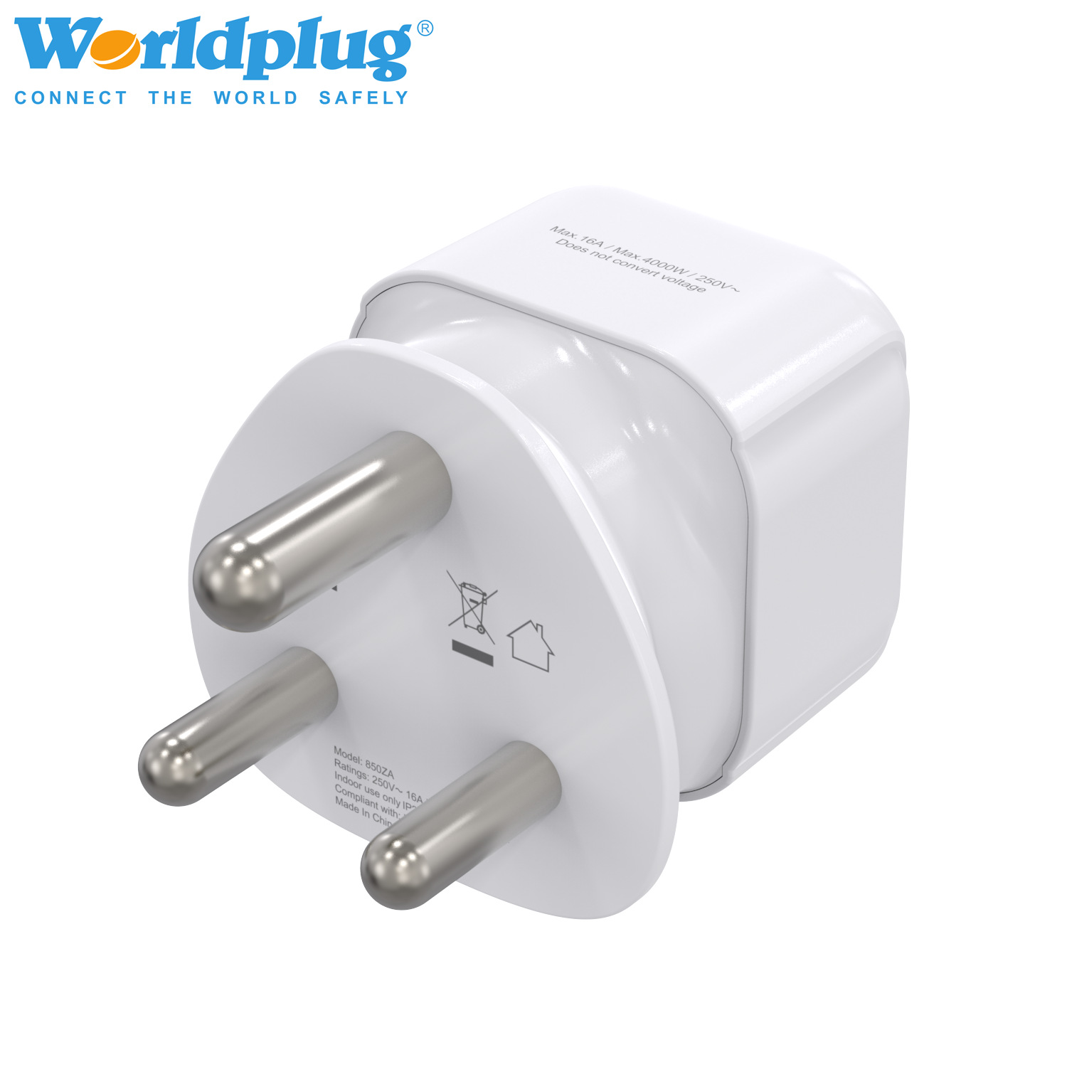 欧标充电插座欧洲德国韩国法国俄罗斯转南非10A大功率转换插头