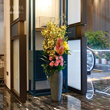 ���ͷ��滨��ػ�ƿ�ڼ������廨��װ�Ƶ�������巿�ٻ�װ�θ߶�