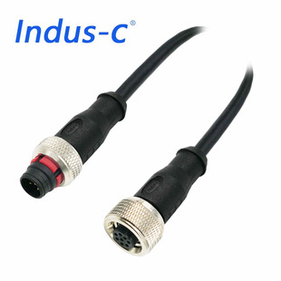 ������ˮ�B�Ӿ��������|PVC����ʽM12A��8о��ֱ��ĸֱ