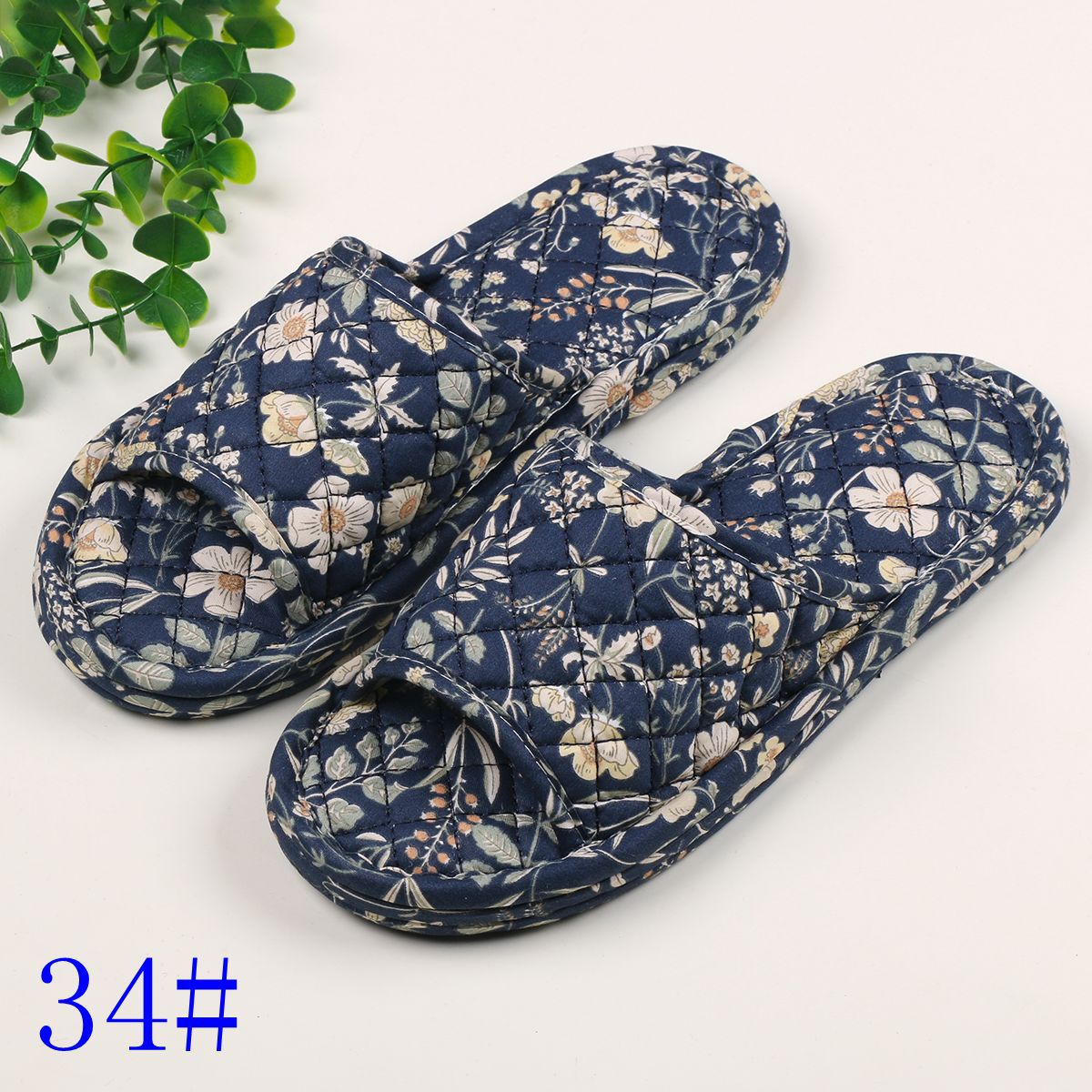 삼겹 꽃무늬 원단 남성용 34호