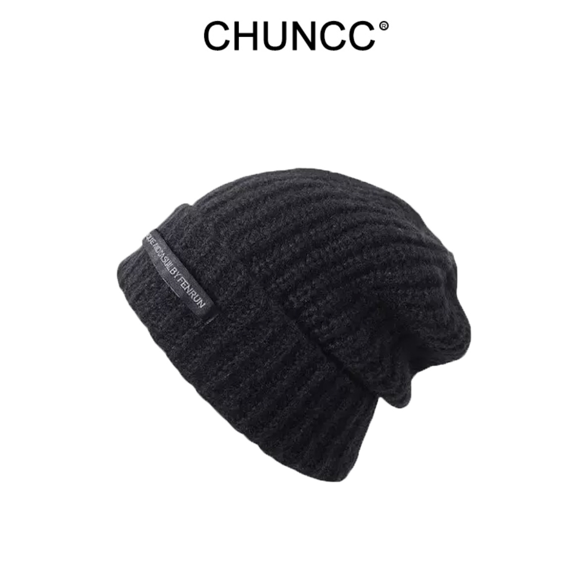 帽子の男性の冬の大きい頭の周りのニットの帽子の男性の保温の毛糸の帽子の潮の冬の山の帽子の男性の冷たい帽子の綿の帽子