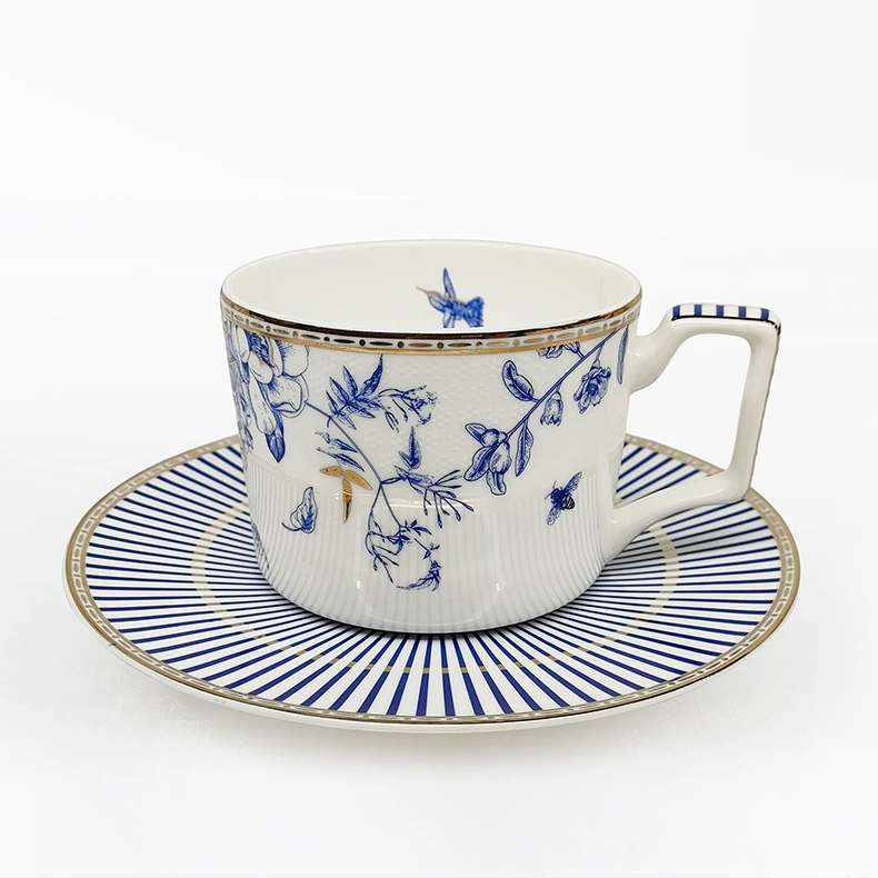 Afternoon tea, ceramic coffee tea set, dinner plate, Birthday gift