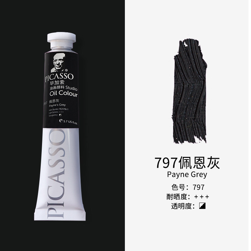 Picasso Phoenix pintura al óleo 50ml 170ml principiante conjunto único de pintura al óleo