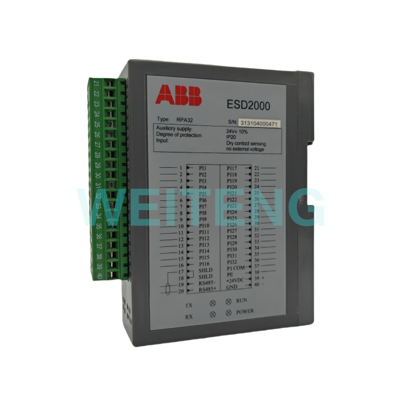 ABB遥测单元 RCM32C RCU16 RPA32 RS132 监测控制装置ESD2000模块