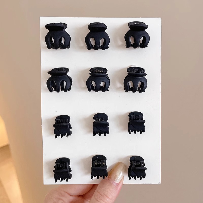 Horquilla de calabaza esmerilada de alta calidad, temperamento femenino, pinza de agarre grande, parte posterior de la cabeza, pinza de tiburón, clip de tiburón, tocado, horquilla