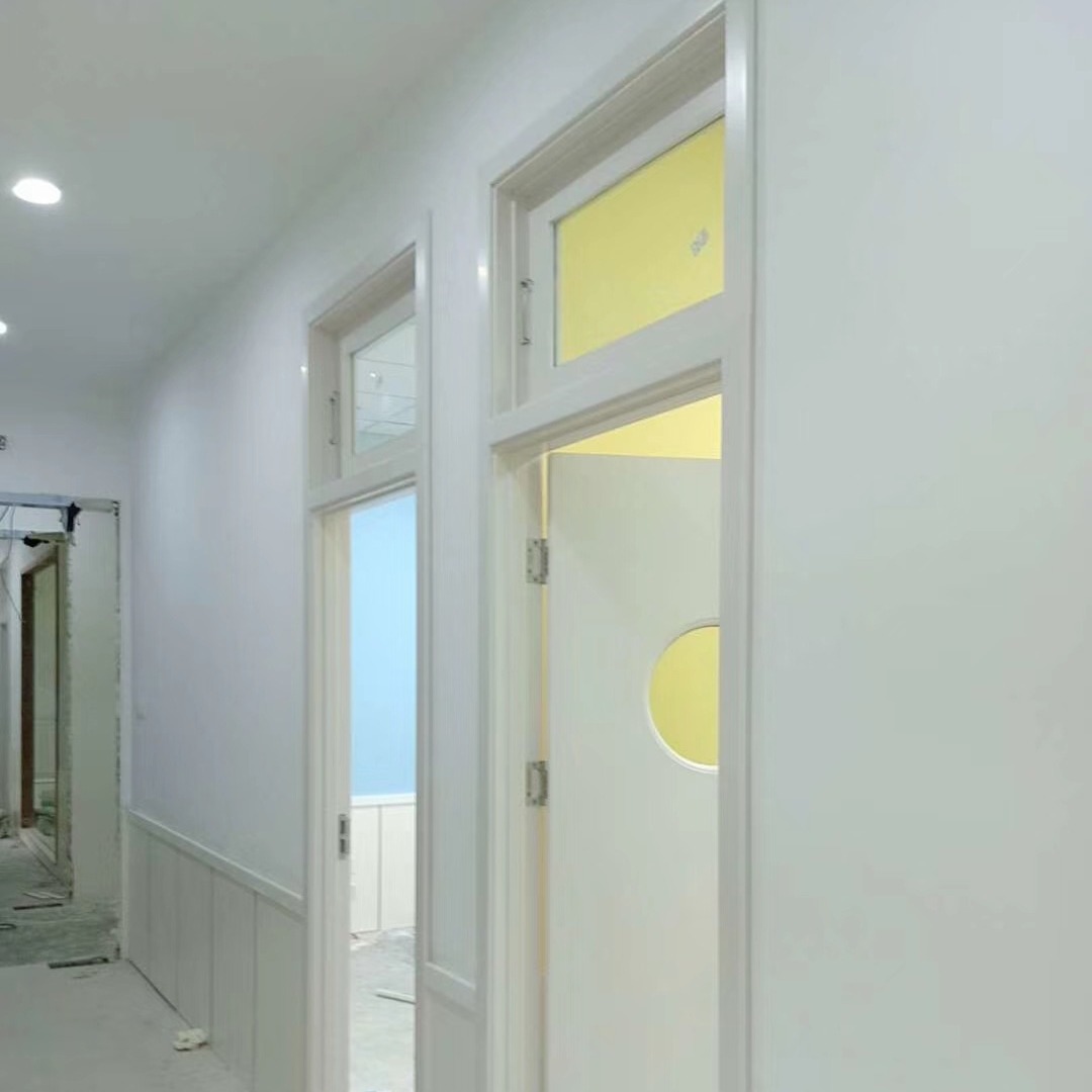 实木复合免漆烤漆生态强化防潮碳晶门工程酒店客房木门平开平开门