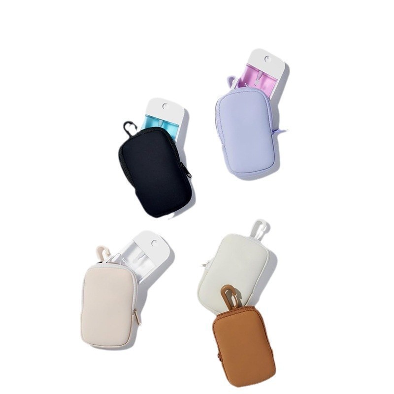 La nueva bolsa de cremallera de Amazon viene con accesorios de moda con resorte para pulverización poderosa y pulverización luminosa