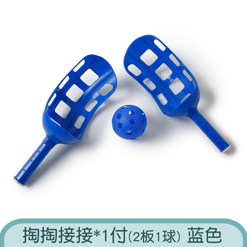 Juguete de educación temprana para padres e hijos receptor de pelota doble para niños